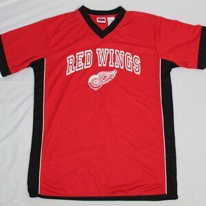 Detroit Redwings NHL Hockey Iron Knights Athletics 90s Vintage Jersey Mens L